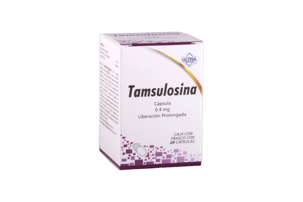TAMSULOSINA 0.4MG C/20 CAPSULAS ULTRA | DIFAM